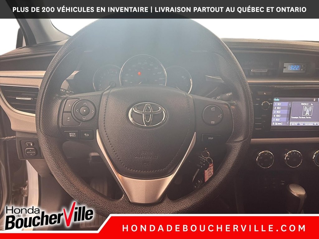 2016 Toyota Corolla LE in Terrebonne, Quebec - 23 - w1024h768px