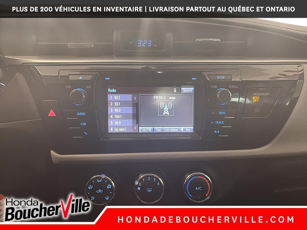2016 Toyota Corolla LE in Terrebonne, Quebec - 27 - w1024h768px