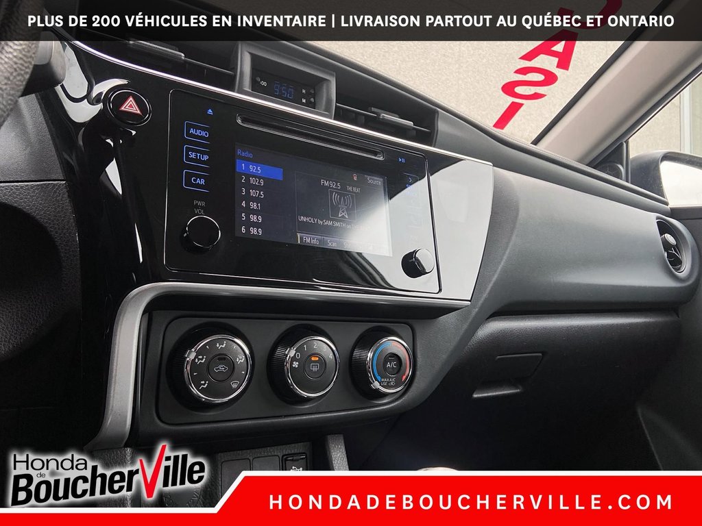 Toyota Corolla CE 2018 à Terrebonne, Québec - 22 - w1024h768px
