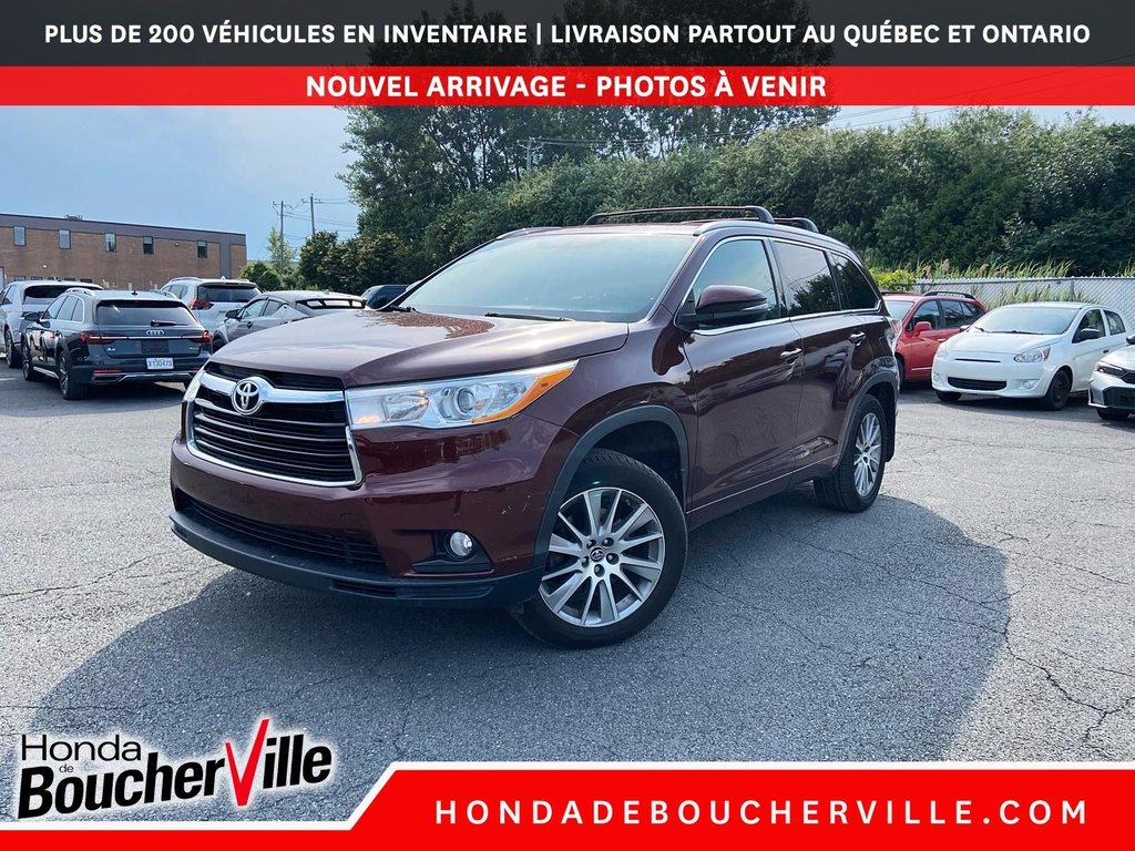 2016 Toyota Highlander XLE in Terrebonne, Quebec - 1 - w1024h768px