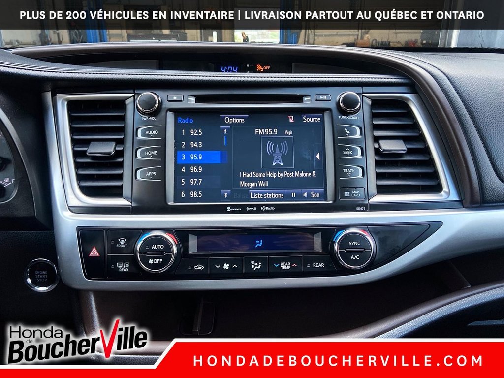 Toyota Highlander XLE 2018 à Terrebonne, Québec - 23 - w1024h768px