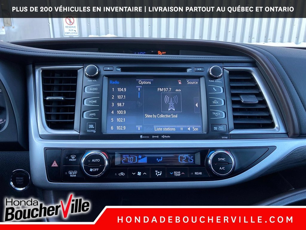 Toyota Highlander Limited 2018 à Terrebonne, Québec - 27 - w1024h768px