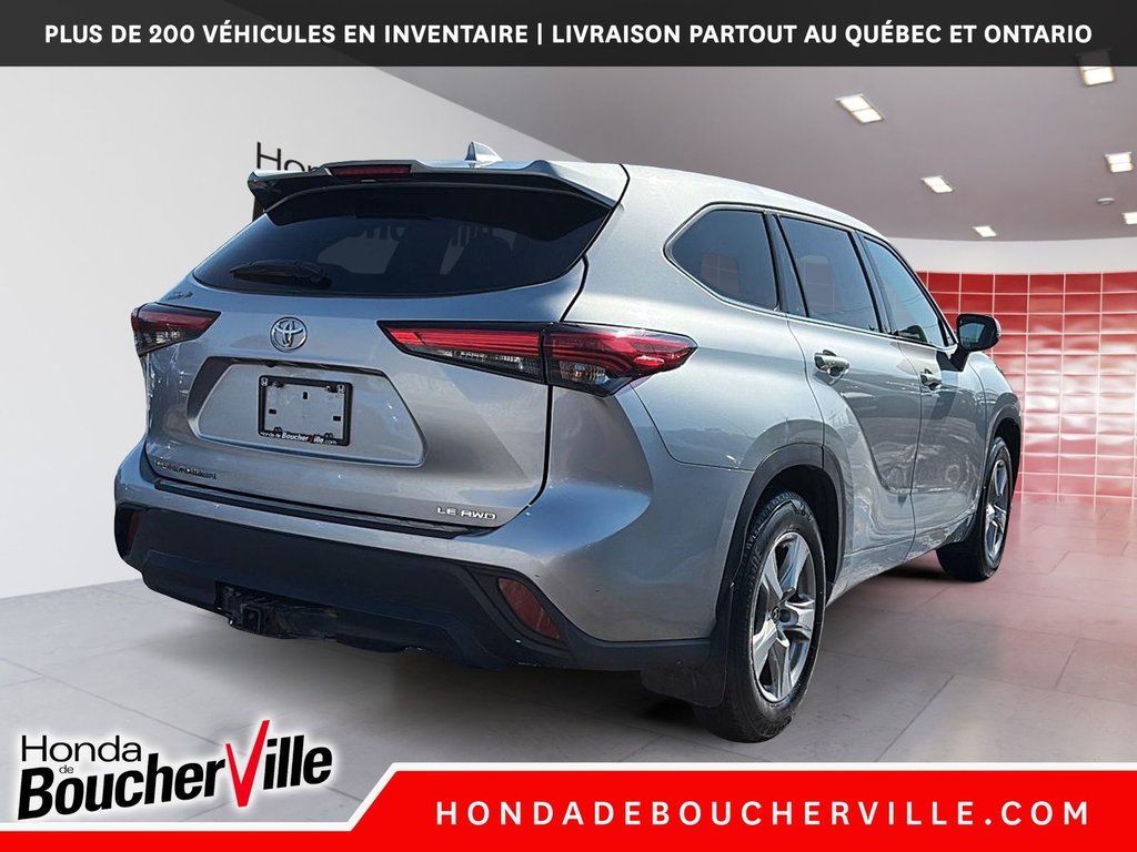 Toyota Highlander LE 2020 à Terrebonne, Québec - 9 - w1024h768px