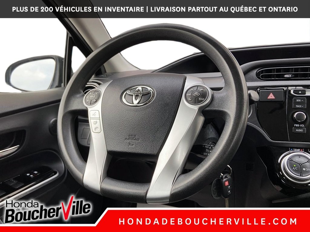 2016 Toyota Prius C in Terrebonne, Quebec - 24 - w1024h768px