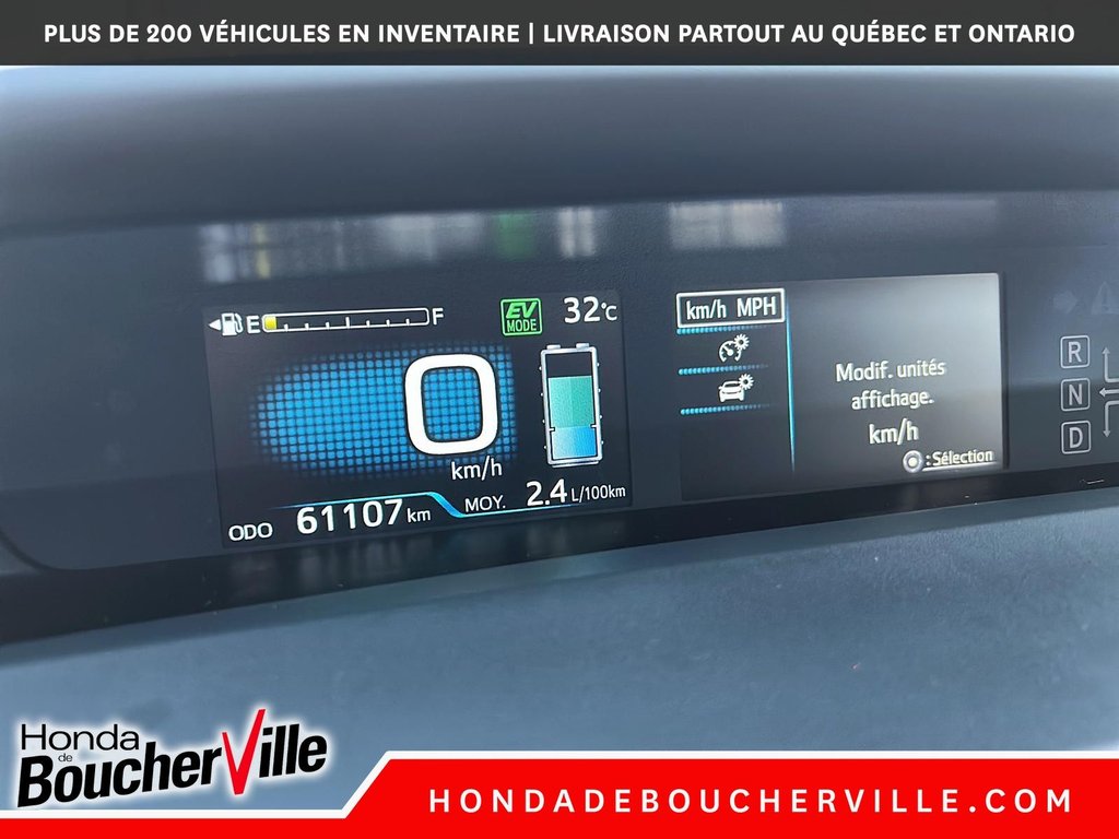 Toyota PRIUS PRIME TECHNOLOGIE 2020 à Terrebonne, Québec - 29 - w1024h768px
