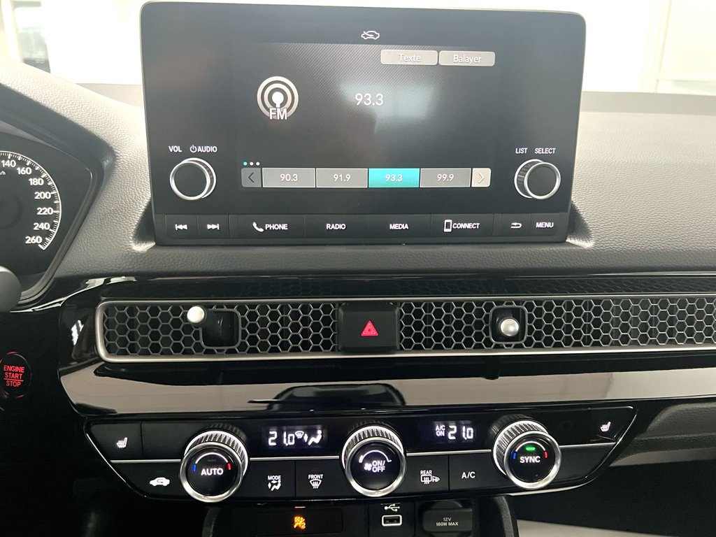 2023 Honda CIVIC EX CVT 2.0 LITRES! in Montmagny, Quebec - 12 - w1024h768px