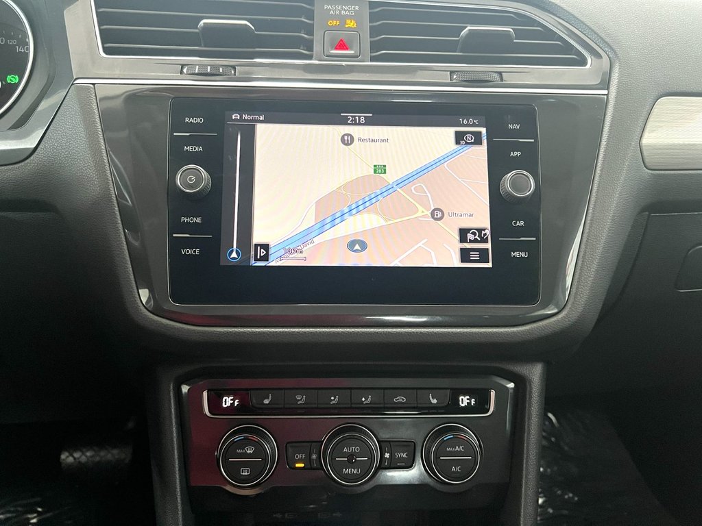 Volkswagen TIGUAN COMFORTLINE 4MOTION CUIR + NAVIGATION! 2021 à Montmagny, Québec - 12 - w1024h768px