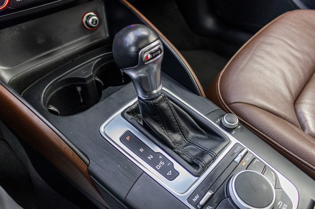 Audi A3 KOMFORT QUATTRO **CUIR+SIÈGES CHAUFFANTS+TOIT** 2015 à Charlemagne, Québec - 16 - w1024h768px