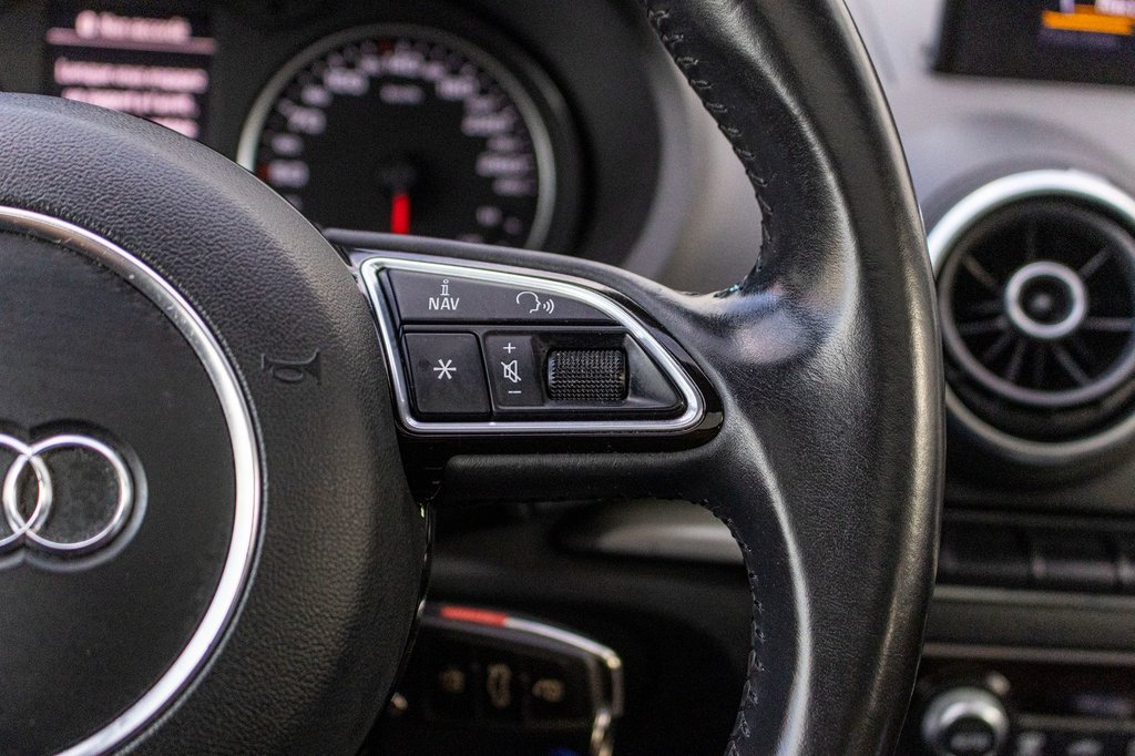 Audi A3 KOMFORT QUATTRO **CUIR+SIÈGES CHAUFFANTS+TOIT** 2015 à Charlemagne, Québec - 13 - w1024h768px