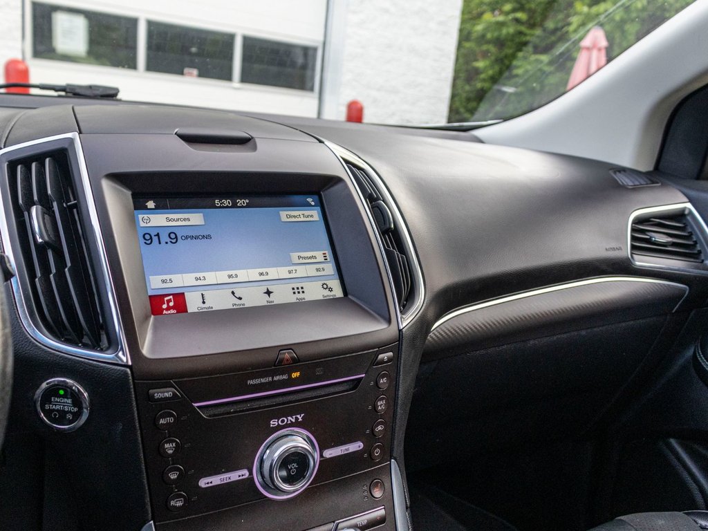 2017 Ford Edge SPORT **TOIT PANO+CUIR/SUEDE+SIÈGES CHAUFFANTS** in Saint-Jérôme, Quebec - 12 - w1024h768px