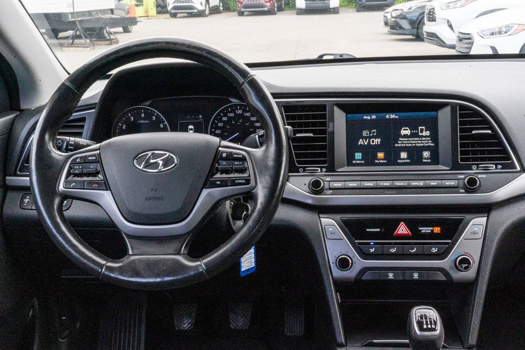 2018 Hyundai Elantra GL **MANUELLE+SIÈGES CHAUFFANTS+CAMÉRA+CARPLAY** in Charlemagne, Quebec - 6 - w1024h768px