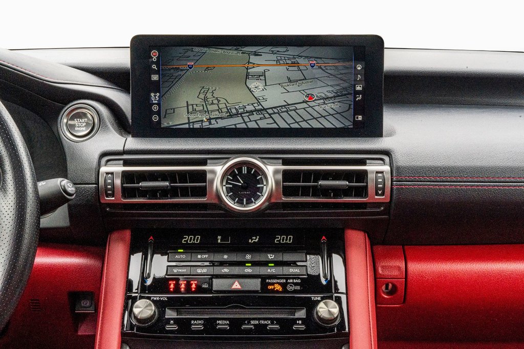 2021 Lexus IS 300 F SPORT AWD **JAMAIS ACCIDENTÉ+CUIR ROUGE+NAV** in Charlemagne, Quebec - 8 - w1024h768px