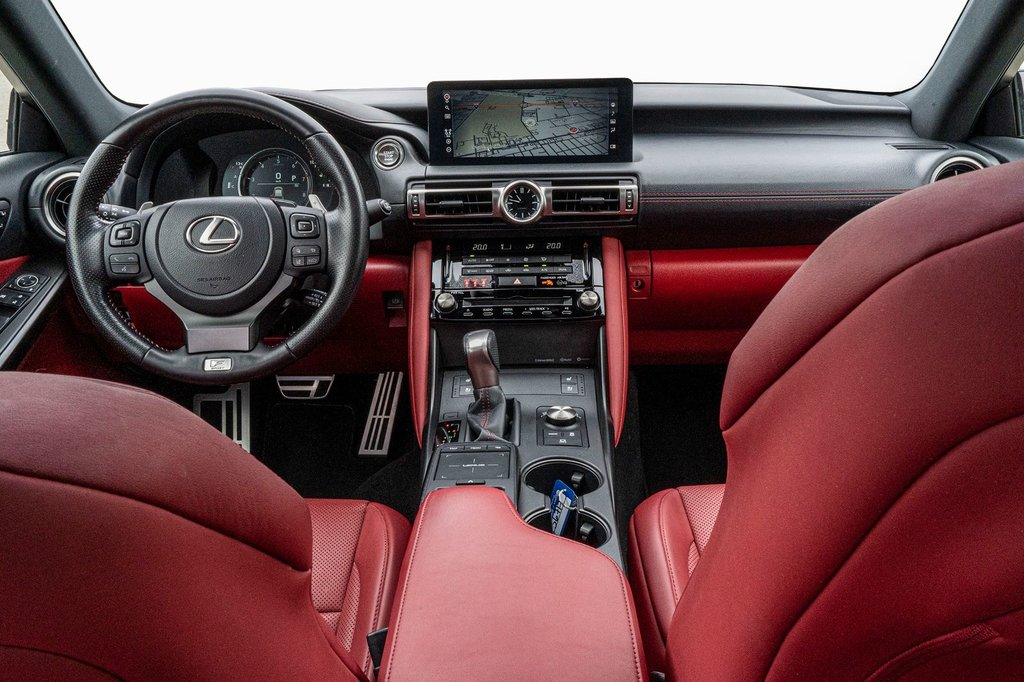 2021 Lexus IS 300 F SPORT AWD **JAMAIS ACCIDENTÉ+CUIR ROUGE+NAV** in Charlemagne, Quebec - 19 - w1024h768px