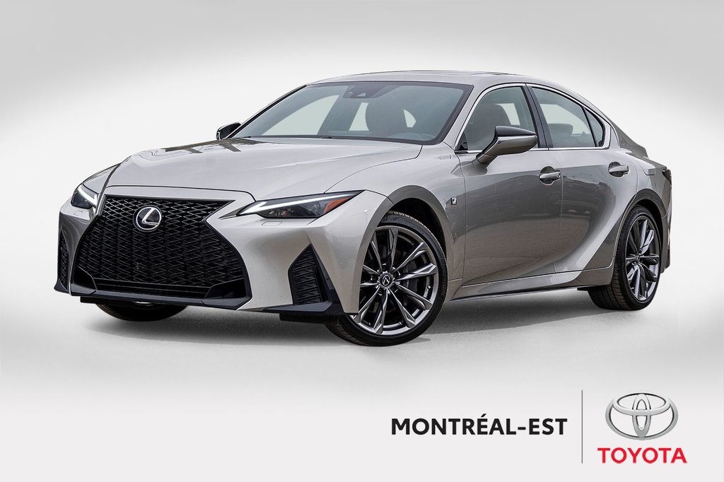2021 Lexus IS 300 F SPORT AWD **JAMAIS ACCIDENTÉ+CUIR ROUGE+NAV** in Charlemagne, Quebec - 1 - w1024h768px