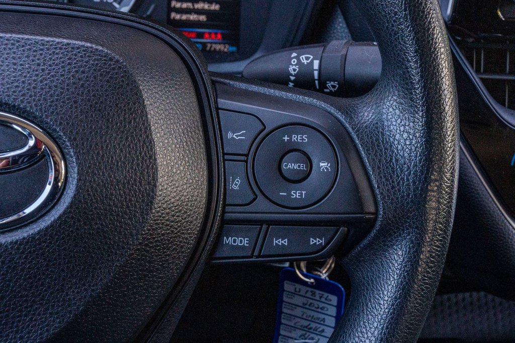 Toyota Corolla LE **CAMÉRA+CARPLAY+SIÈGES CHAUFFANTS** 2020 à Charlemagne, Québec - 11 - w1024h768px