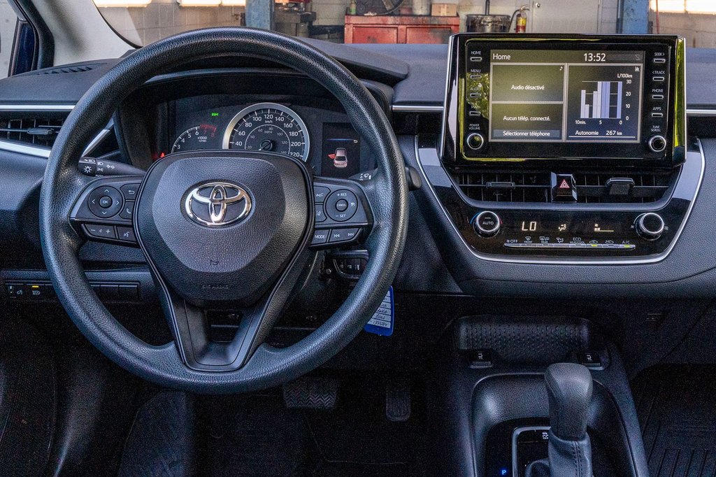 Toyota Corolla LE **CAMÉRA+CARPLAY+SIÈGES CHAUFFANTS** 2020 à Charlemagne, Québec - 7 - w1024h768px