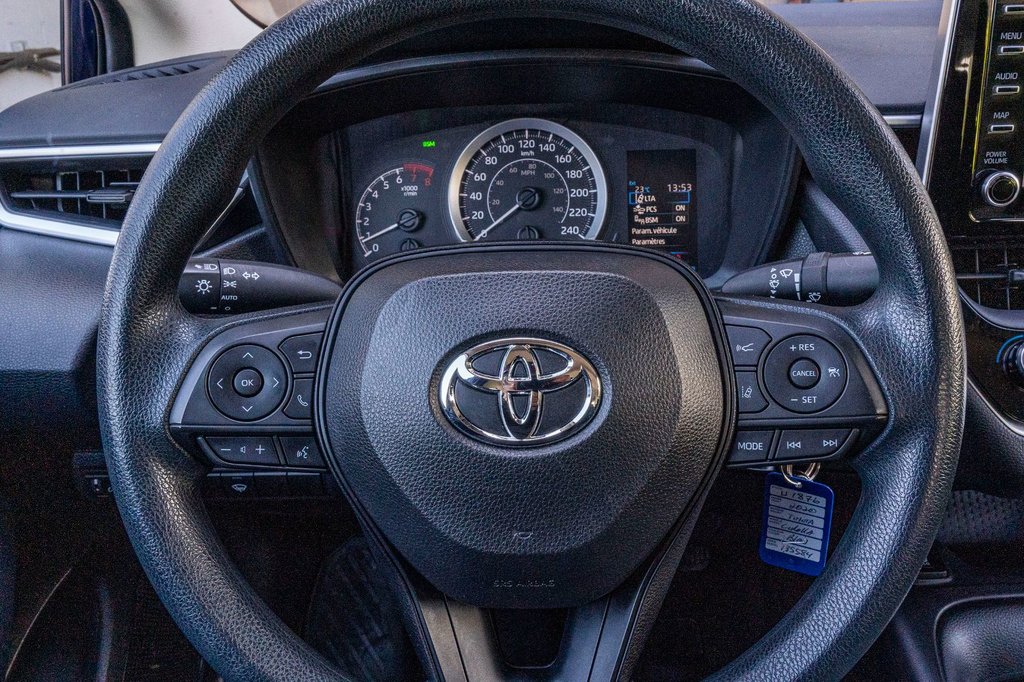 Toyota Corolla LE **CAMÉRA+CARPLAY+SIÈGES CHAUFFANTS** 2020 à Charlemagne, Québec - 9 - w1024h768px