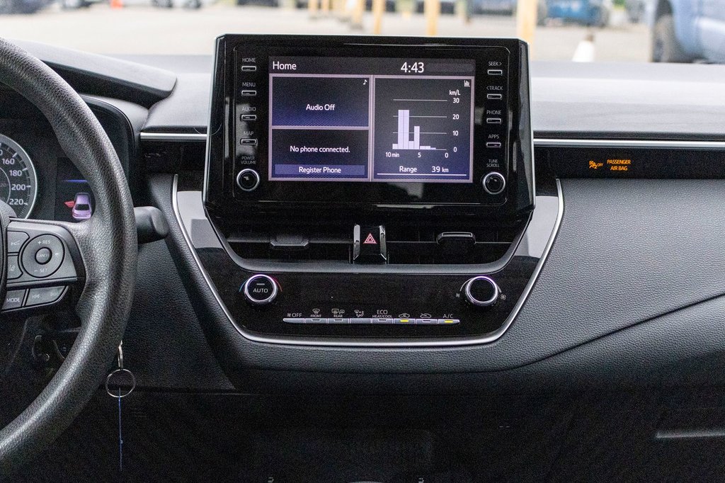 Toyota Corolla LE **CAMÉRA+CARPLAY+SIÈGES CHAUFFANTS** 2020 à Charlemagne, Québec - 8 - w1024h768px