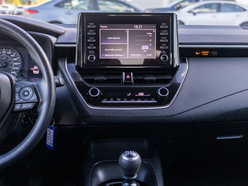 Toyota Corolla L ** CAMERA + CARPLAY + RÉTROVISEURS CHAUFFANTS 2021 à Charlemagne, Québec - 9 - w1024h768px