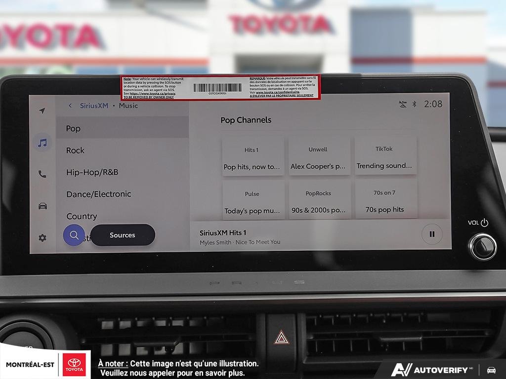 2026 Toyota Prius Plug-in Hybrid XSE in Charlemagne, Quebec - 18 - w1024h768px