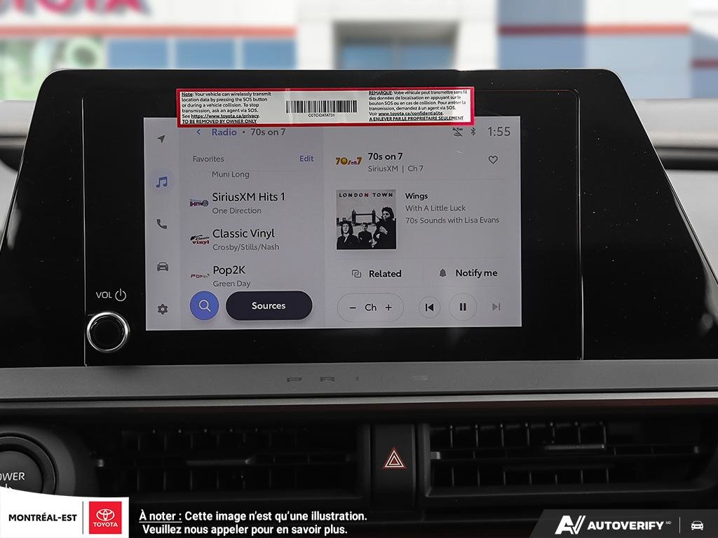 2026 Toyota Prius Plug-in Hybrid SE in Charlemagne, Quebec - 18 - w1024h768px