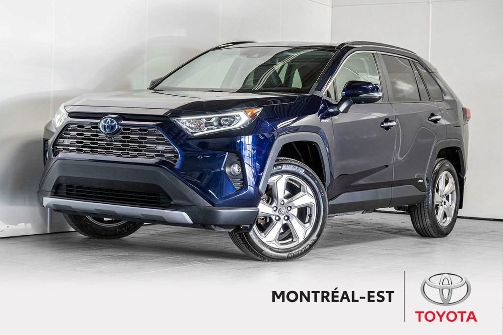 Toyota RAV4 Hybride LIMITED AWD+CUIR+TOIT+CARPLAY 2019 à Charlemagne, Québec - 1 - w1024h768px