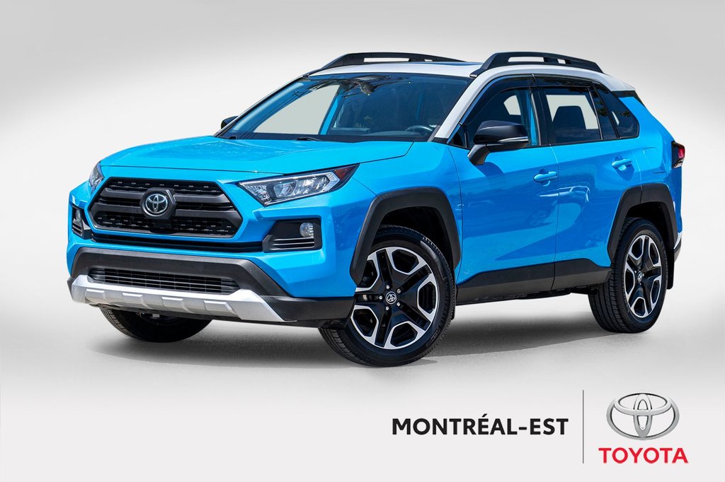 2020 Toyota RAV4 TRAIL **JAMAIS ACCIDENTÉ+CUIR+TOIT+19PO+3500LBS** in Charlemagne, Quebec - 1 - w1024h768px