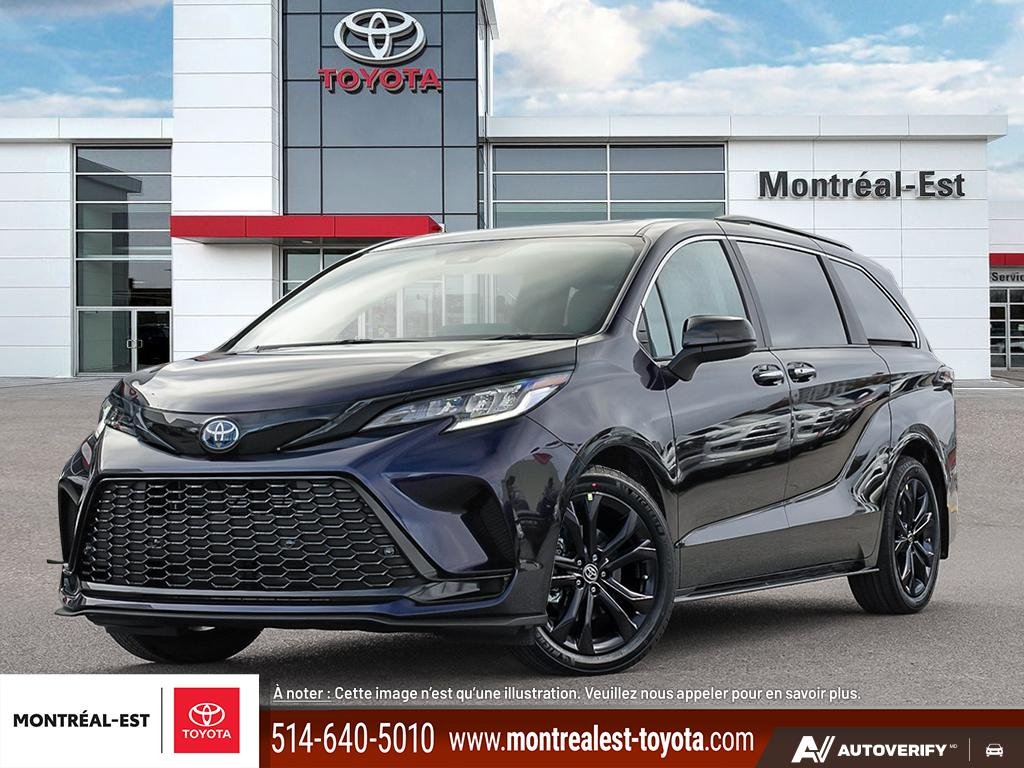 2026 Toyota Sienna Hybrid XSE AWD 7 PASSENGER in Charlemagne, Quebec - 1 - w1024h768px