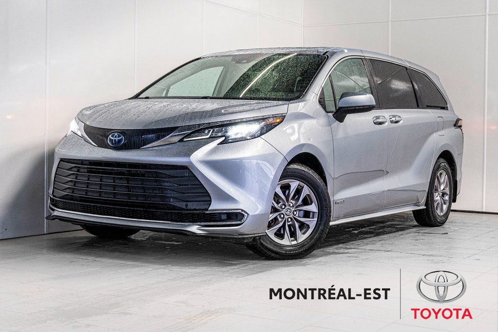 2021  Sienna HYBRIDE XLE AWD **JAMAIS ACCIDENTÉ** CUIR+TOIT in Charlemagne, Quebec - 1 - w1024h768px