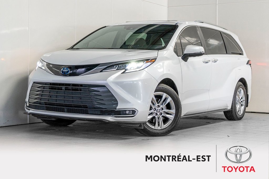 2023  Sienna Hybrid LIMITED AWD **RARE**JAMAIS ACCIDENTÉ** CUIR+TOIT in Charlemagne, Quebec - 1 - w1024h768px