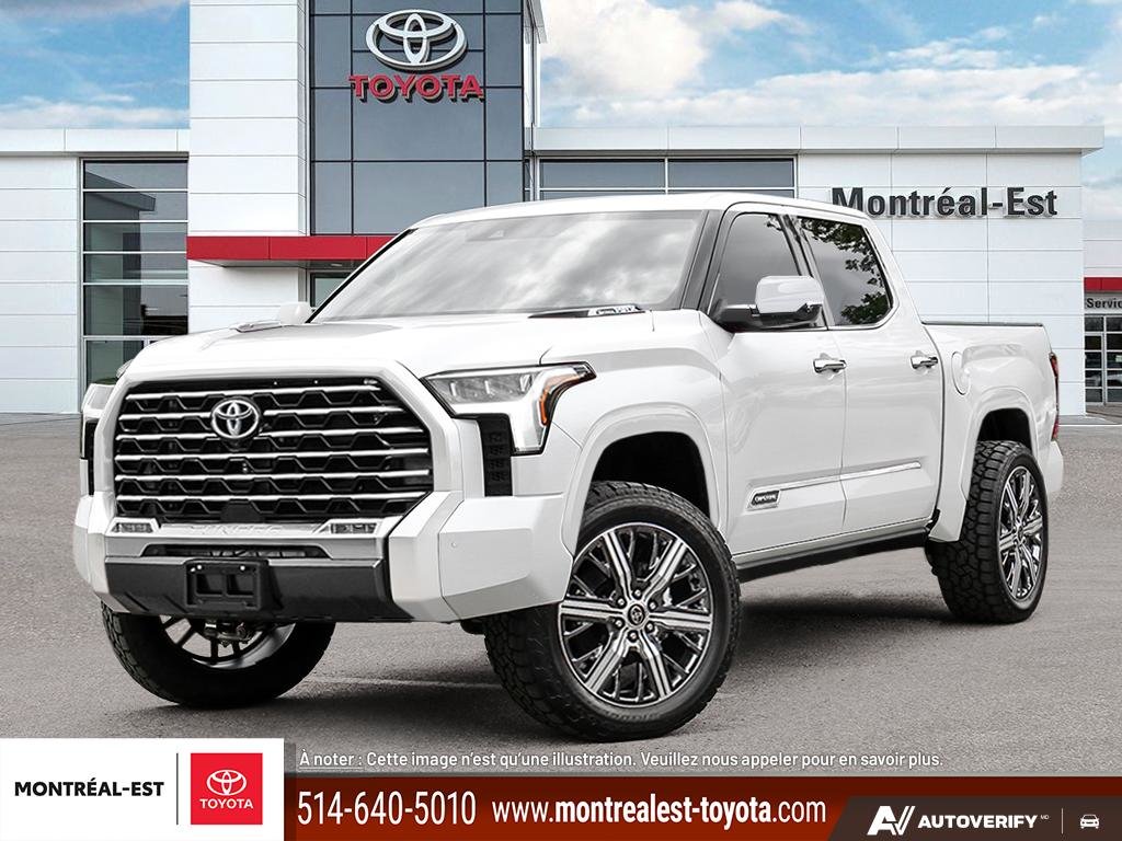 Toyota Tundra Hybrid CAPSTONE 2025 à Charlemagne, Québec - 1 - w1024h768px