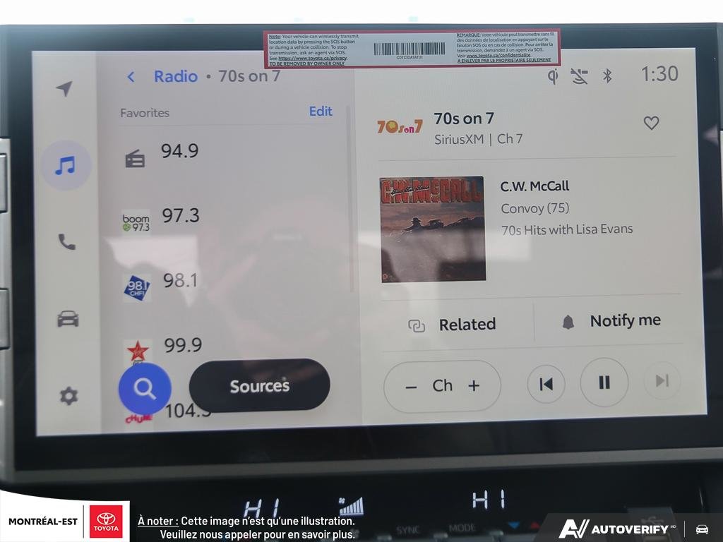 2026 Toyota Tundra Hybrid LIMITED L NIGHTSHADE in Charlemagne, Quebec - 17 - w1024h768px