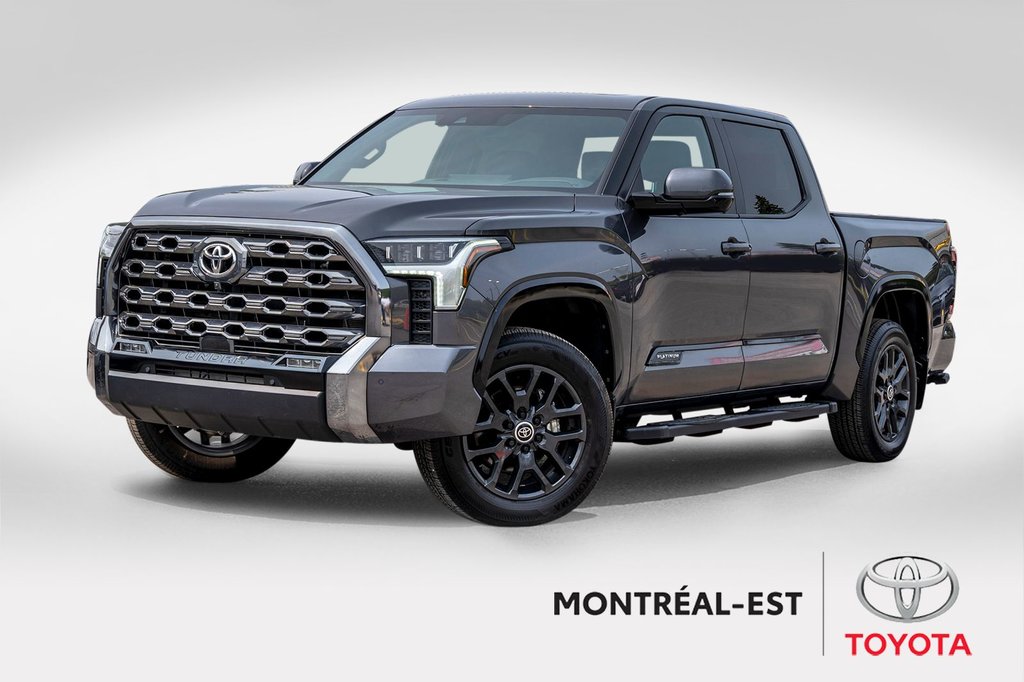 Toyota Tundra PLATINUM **JAMAIS ACCIDENTÉ+CUIR+TOIT PANO** 2024 à Charlemagne, Québec - 1 - w1024h768px