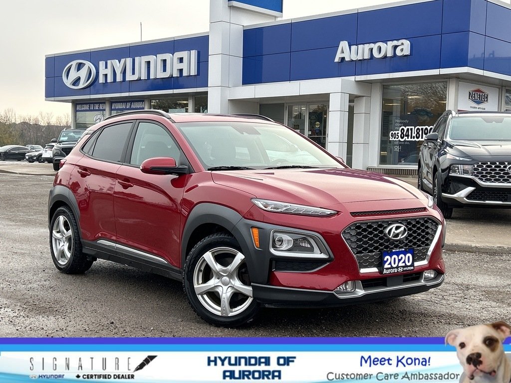 2020  Kona 1.6T AWD Ultimate in Aurora, Ontario - 1 - w1024h768px