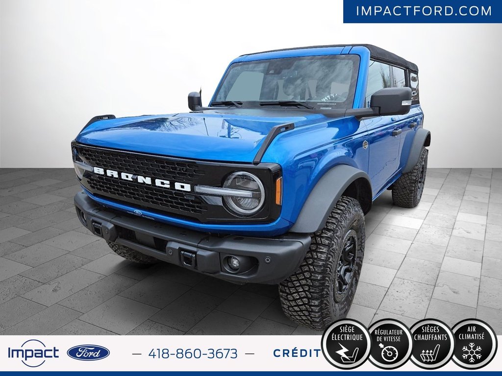 Ford Bronco Wildtrack 2023 à Rivière-du-Loup, Québec - 1 - w1024h768px