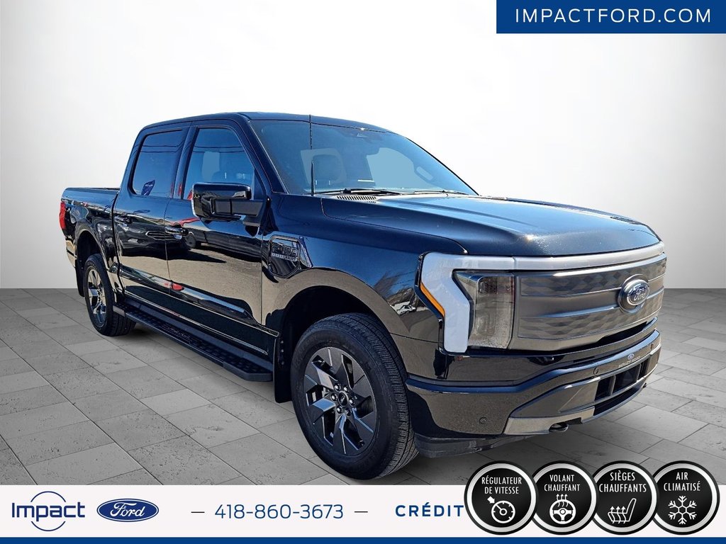Ford F-150 Lightning LARIAT 2023 à Rivière-du-Loup, Québec - 3 - w1024h768px