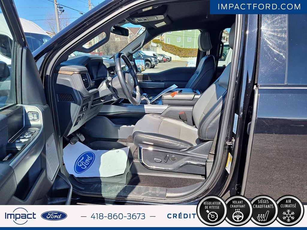 Ford F-150 Lightning LARIAT 2023 à Rivière-du-Loup, Québec - 9 - w1024h768px