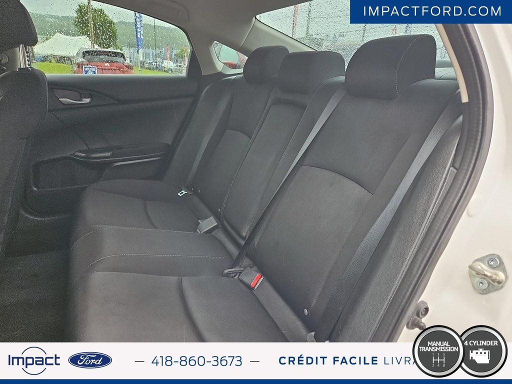 Honda Civic Sedan LX 2020 à Rivière-du-Loup, Québec - 12 - w1024h768px