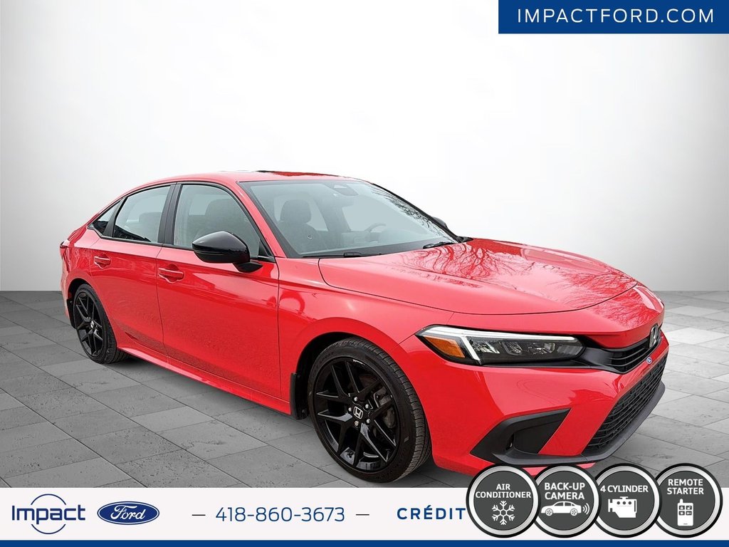 Honda Civic Sedan Sport 2022 à Rivière-du-Loup, Québec - 3 - w1024h768px