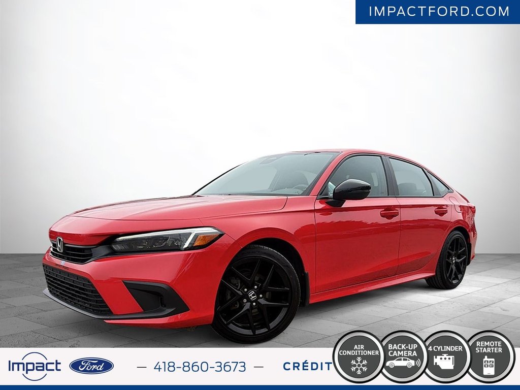 Honda Civic Sedan Sport 2022 à Rivière-du-Loup, Québec - 9 - w1024h768px