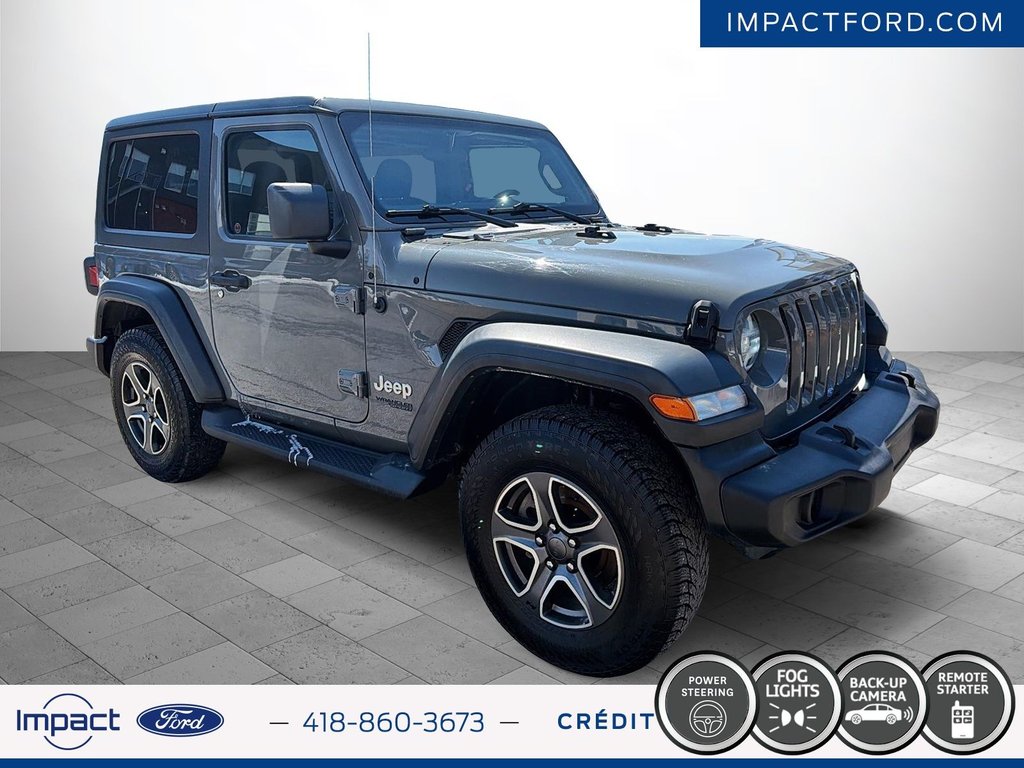2020 Jeep Wrangler Sport S in Rivière-du-Loup, Quebec - 3 - w1024h768px
