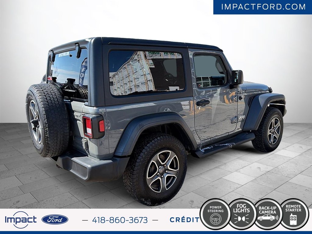 2020 Jeep Wrangler Sport S in Rivière-du-Loup, Quebec - 5 - w1024h768px