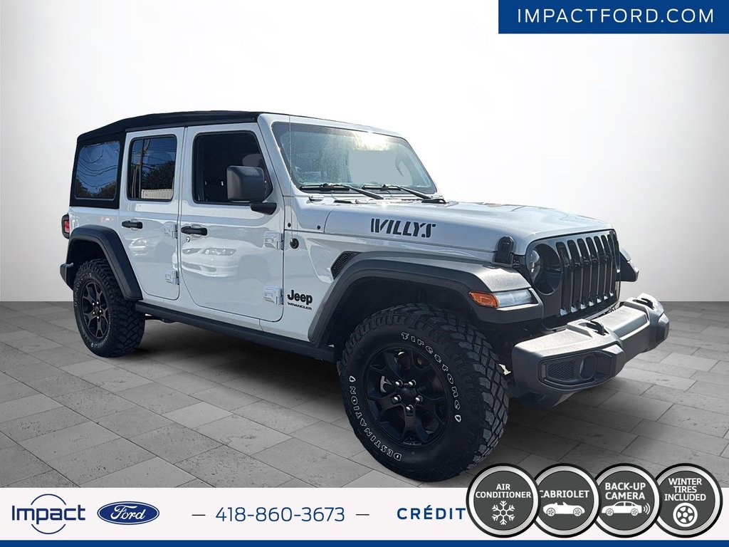 Jeep Wrangler Willys 2023 à Rivière-du-Loup, Québec - 3 - w1024h768px