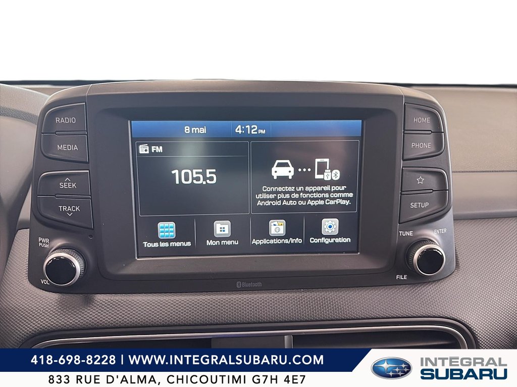 2020 Hyundai Kona in Sept-Îles, Quebec - 14 - w1024h768px