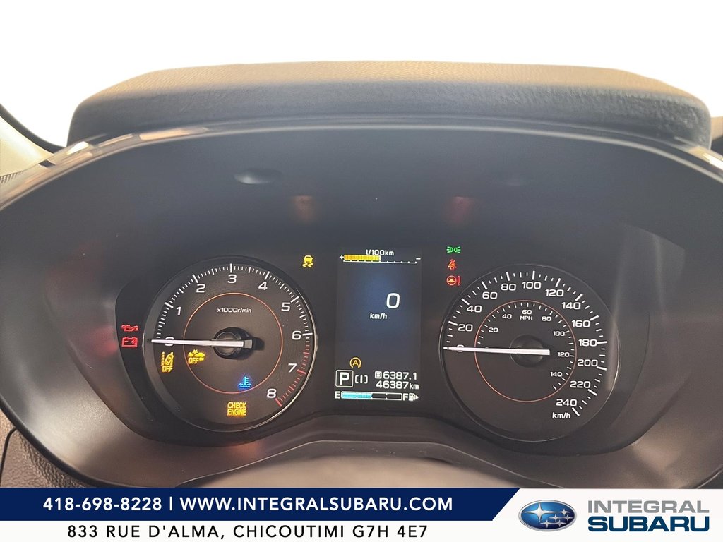 2022 Subaru Crosstrek Convenience in Chicoutimi, Quebec - 13 - w1024h768px