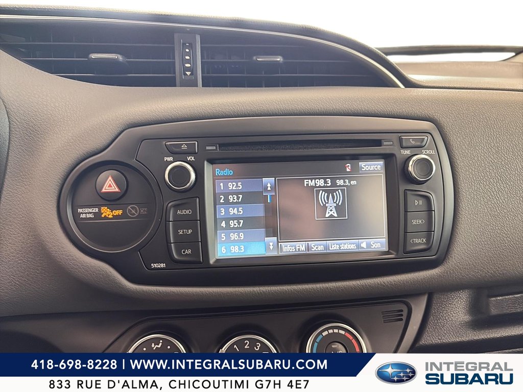 Toyota Yaris Hatchback  2018 à Baie-Comeau, Québec - 13 - w1024h768px