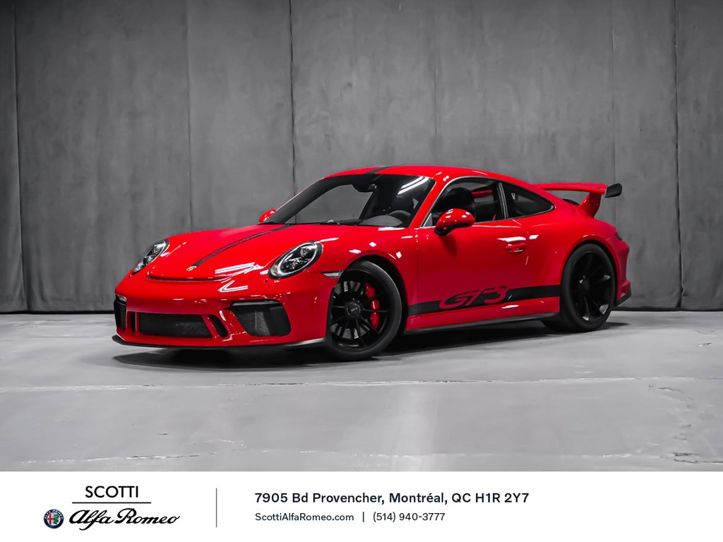 2018 Porsche 911 GT3 FULL BUCKET SEATS MANUAL-0