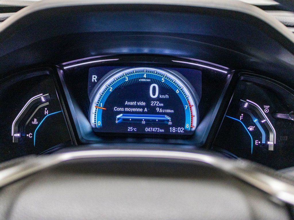 2018 Honda Civic Sedan LX, BANCS CHAUFF, CAMERA RECUL, BAS KM in Charlemagne, Quebec - 16 - w1024h768px