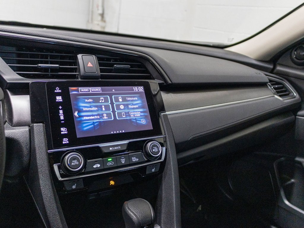 2018 Honda Civic Sedan LX, BANCS CHAUFF, CAMERA RECUL, BAS KM in Charlemagne, Quebec - 12 - w1024h768px