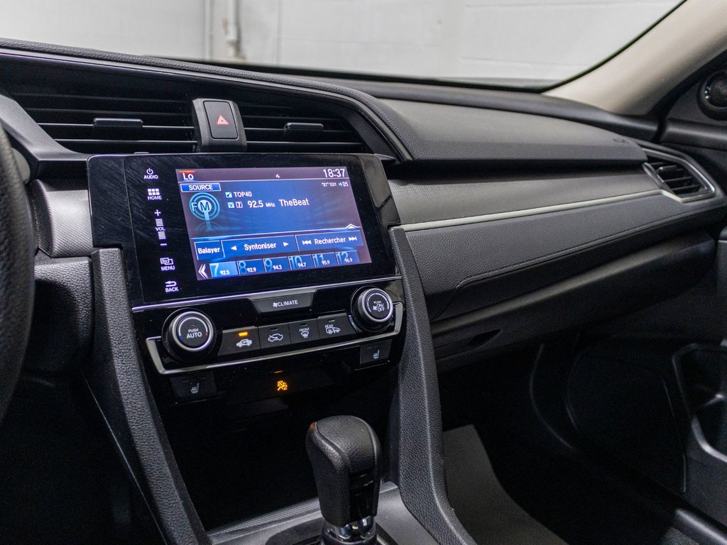 2018 Honda Civic Sedan LX, BANCS CHAUFF, CAMERA RECUL, GROUPE ELECTRIQUE in Charlemagne, Quebec - 12 - w1024h768px